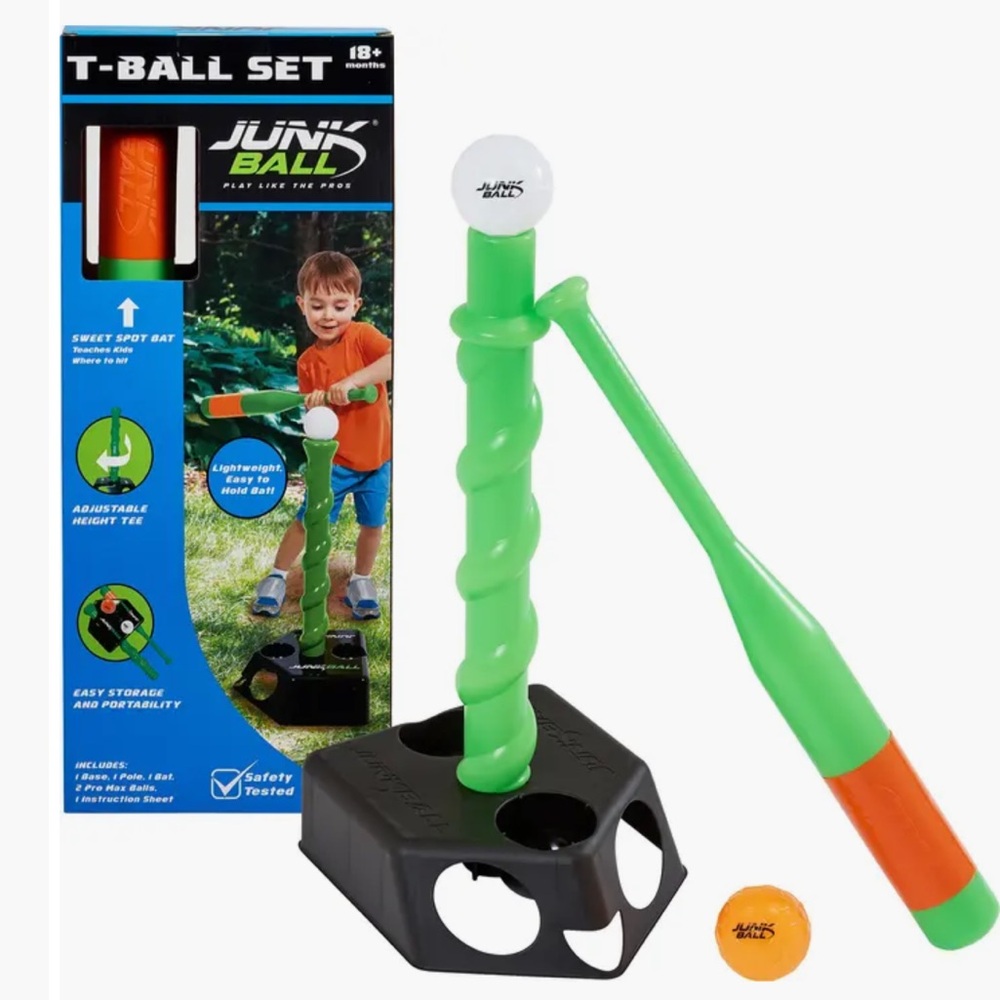 NWT Junk Ball TBall Set